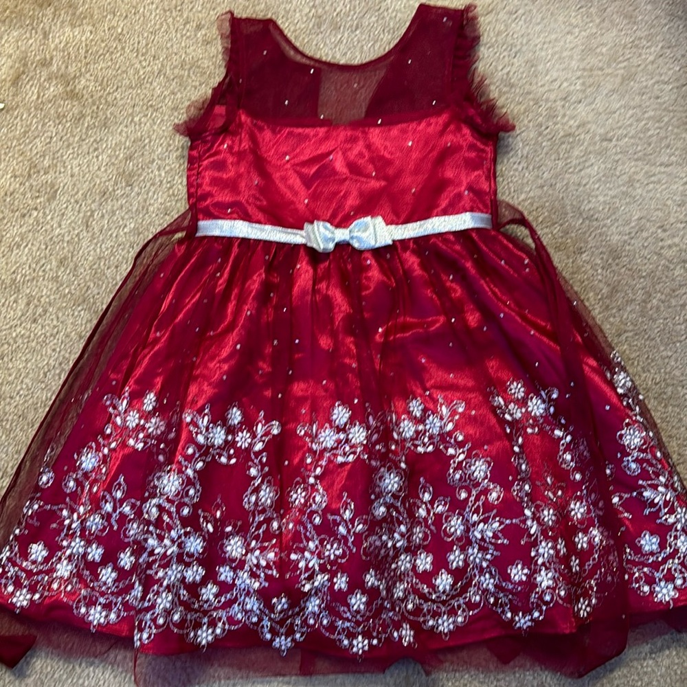 Jona Michelle Red Sparkle Dress